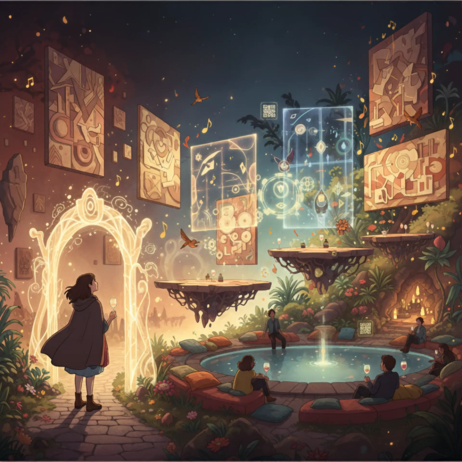 Beyond the Veil Event - Immersive Art Experience